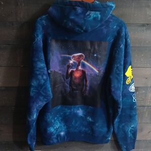 Men's Blue Hoodie Sweater